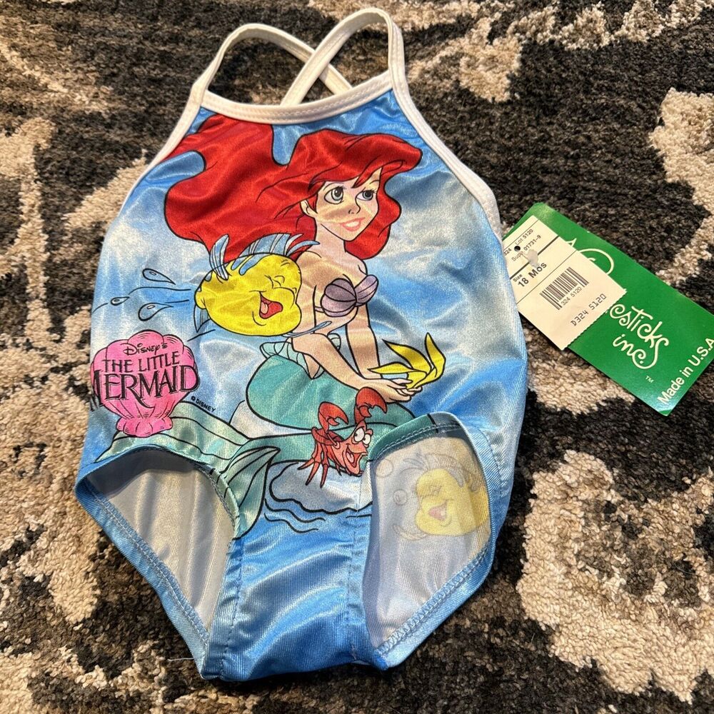 Candlesticks Vintage Little Mermaid Swimsuit